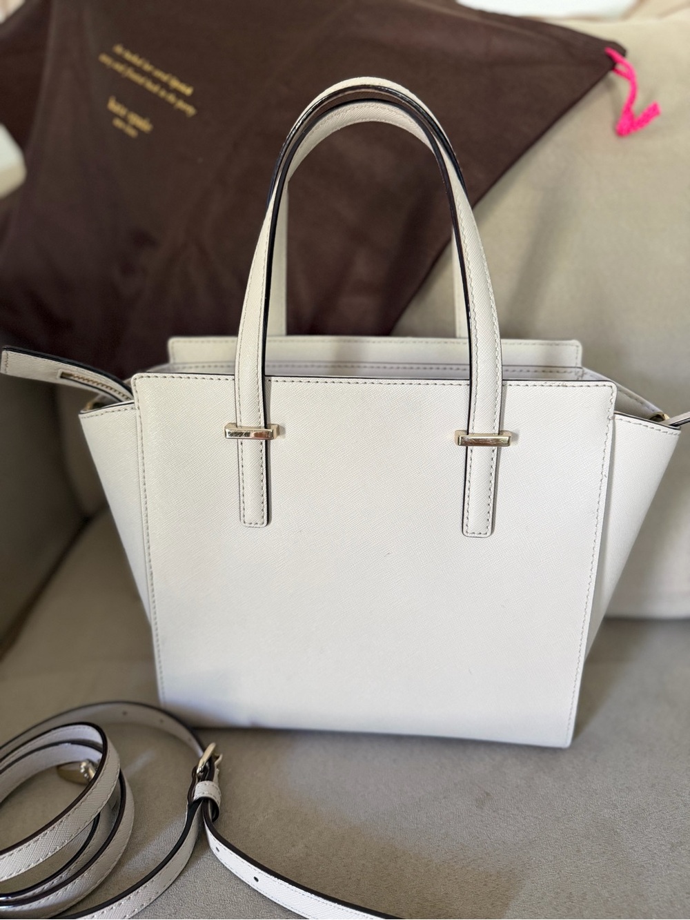 kate spade Saffiano Leather Top-Handle Satchel - Picture 3 of 5